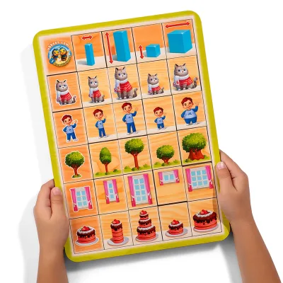 Wooden Sorter Puzzle "Show the Sizes" - educational toy