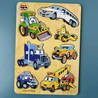 Wooden Sorter "Cars - Large" - educational toy