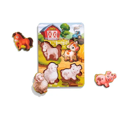 Wooden Inset Board "Pets 1" (hint background)