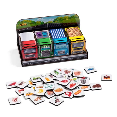 Magic Drawer Sorter "Car Fleet" (wooden sorter)