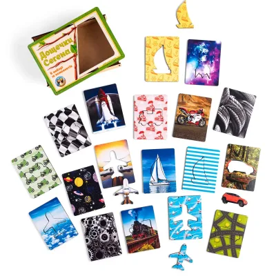 Wooden Sorter Puzzle "Seguin Boards: Transport"