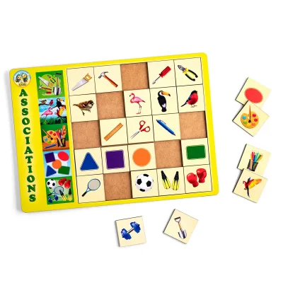 Wooden Sorter "Associations 3" - educational toy