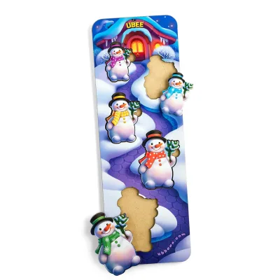 Wooden Inset Puzzles "Snowmen"