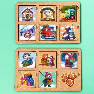 Winter Nikitin Squares - Level 1