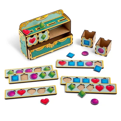 Magic Drawer Sorter "Shapes" (wooden sorter)