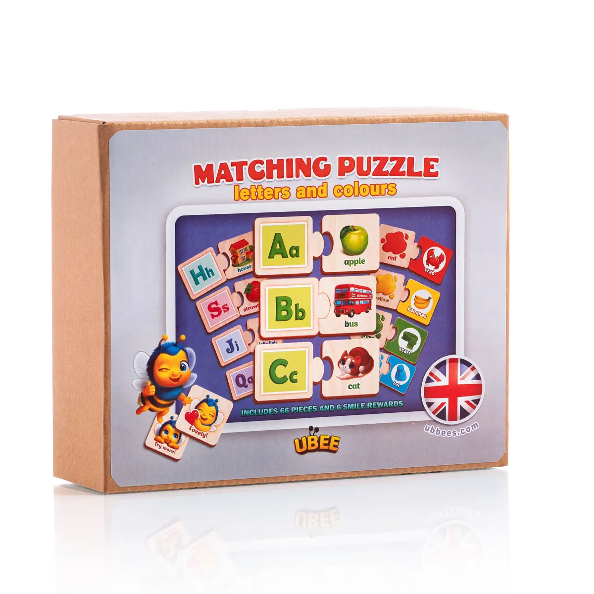 "Англійська абетка та кольори"