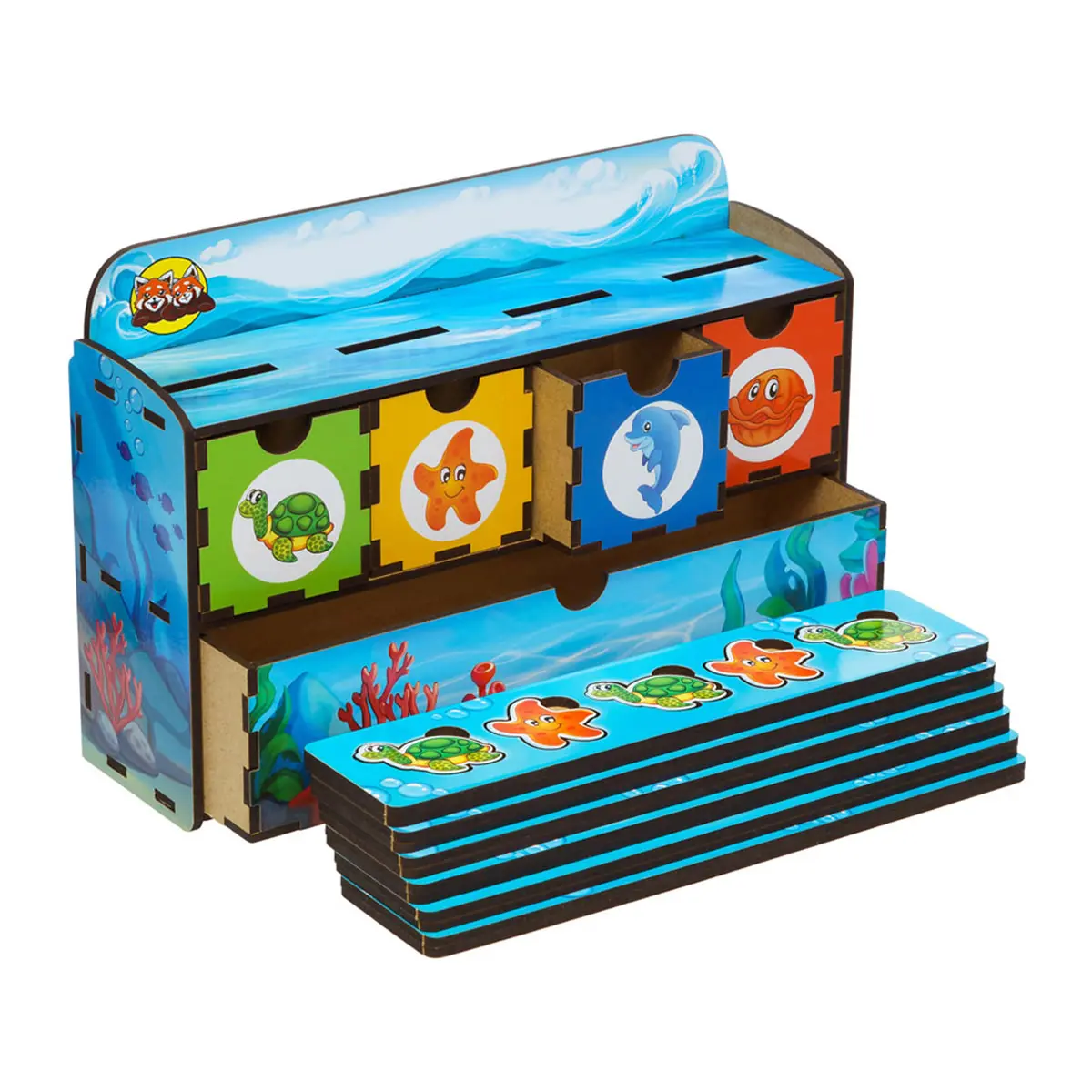 Дитяча розвивашка Чарівний комодик "Морські мешканці - 2"