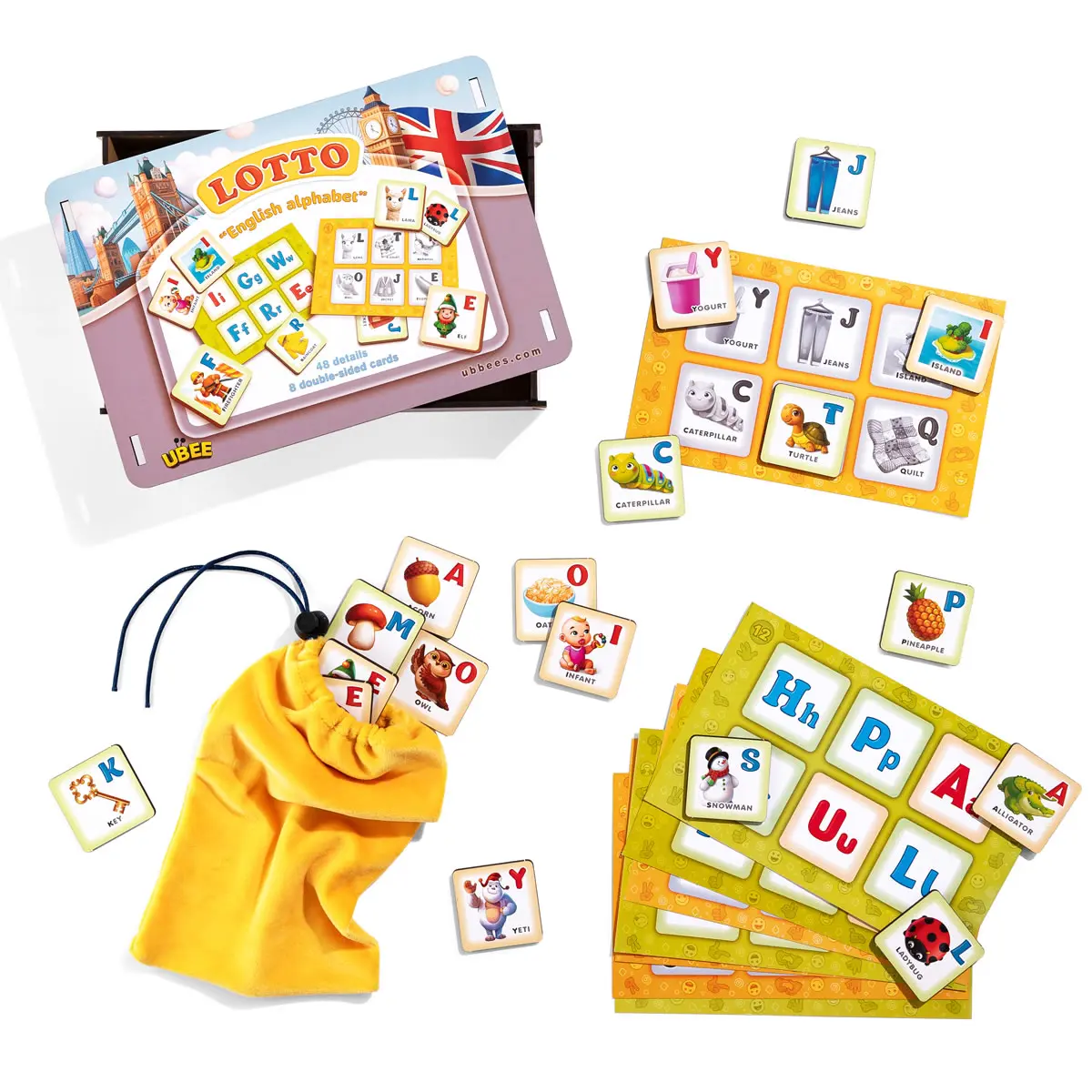Лото "Англійська абетка"