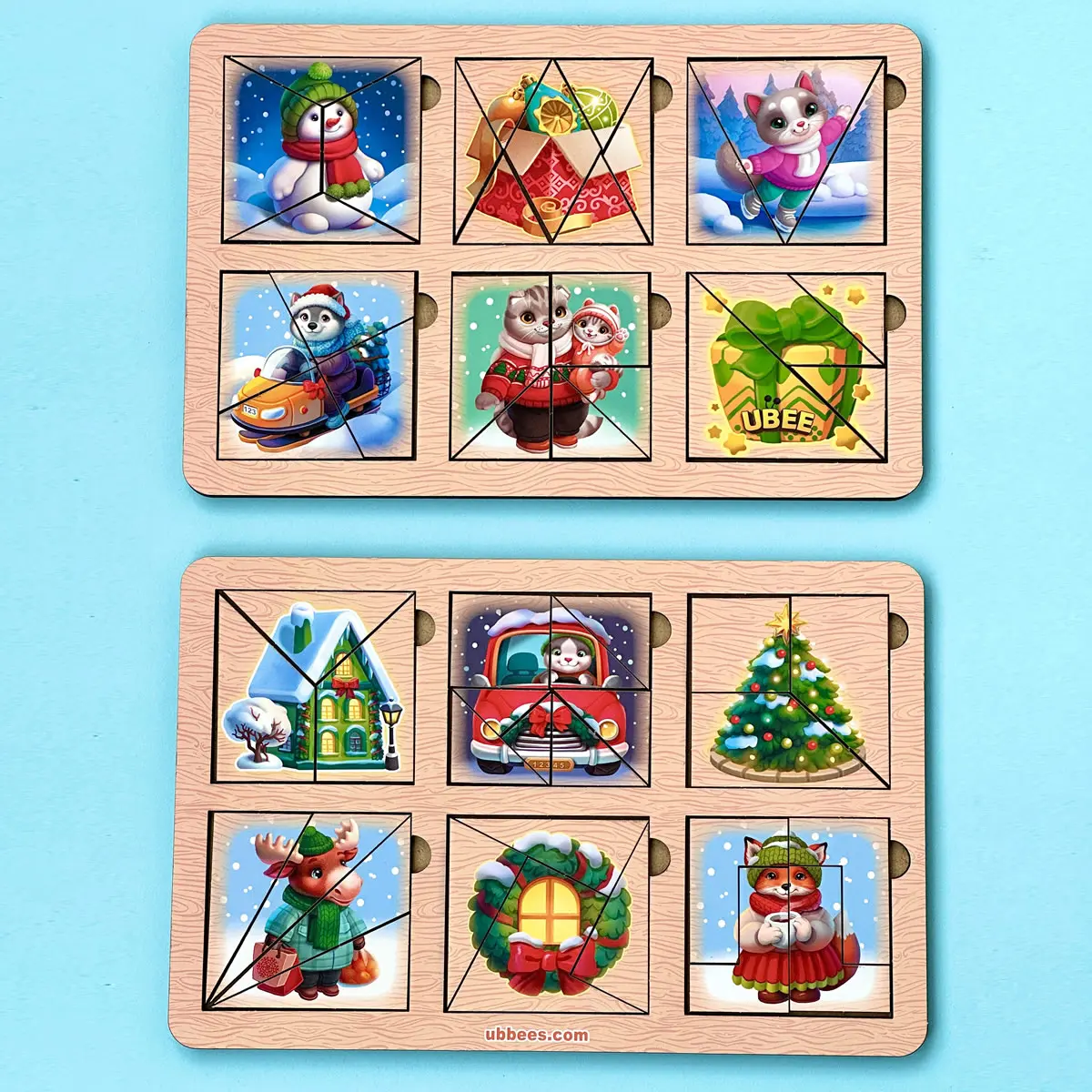 Зимові квадрати Нікітіна 2 рівень