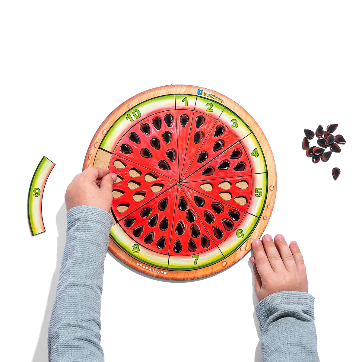 Сортер дерев'яний: "Кавун - 2". Дитяча розвиваюча гра